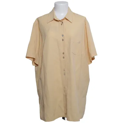 Short sleeve shirt (Yellow) from Maria Bellesi Linen, Polyester, Viscose