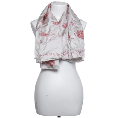 Shawl (Beige, Red) from Made in italy Silk