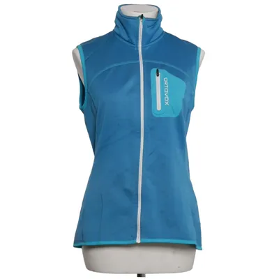 Ytterväst (Blå) från Ortovox Elastan, Merinoull, Polyester