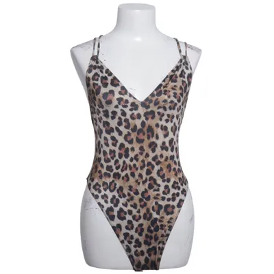 Badedragt (Brun, Sort) fra ASOS Swim Elastan, Polyester