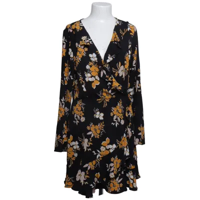 Wrap dress (Black, Yellow, White) from Stella Morgan Polyester