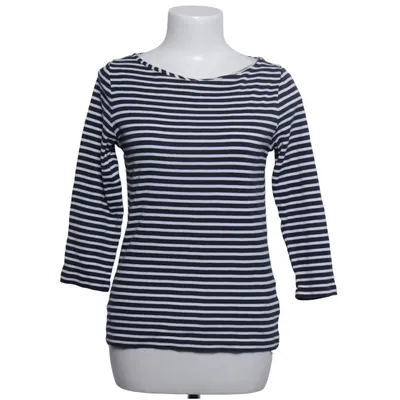 Lange mouwen shirt (Blauw, Wit) van ESPRIT Katoen