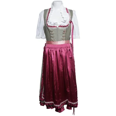 Dirndl (Grön, Vit, Rosa) från Krüger Bomull