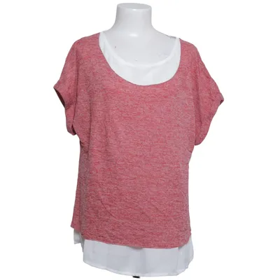 Top (Rød, Hvid) fra Ambria Polyester, Viscose