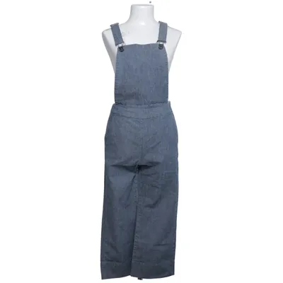 Dungarees (Blue) from Benetton Jeans Cotton, Elastane, Linen, Polyester