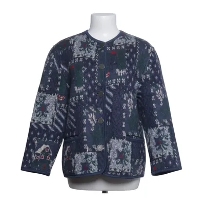 Strickjacke (Blau, Mehrfarbig) von Giesswein Baumwolle, Wolle