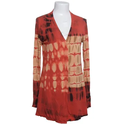 Cardigan (Rød, Beige, Flerfarvet) fra Rayon Viscose