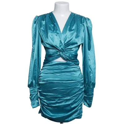 Jurk (Blauw) van Glamaker Elastaan, Polyester