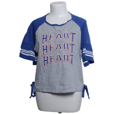 Maillot de baseball (Gris, Bleu, Multicolore) de Jennyfer Coton, Modal, Polyester