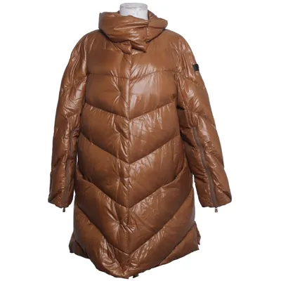 Doudoune longue (Marron) de Peuterey Duvet, Polyamide, Polyester