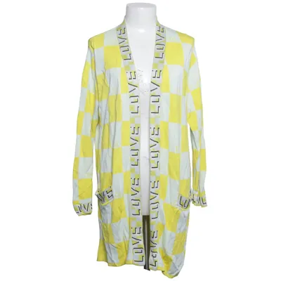Cardigan (Jaune, Blanc) de Delicatelove Viscose