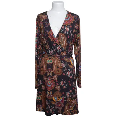 Jurk (Zwart, Meerkleurig) van Desigual Elastaan, Polyester