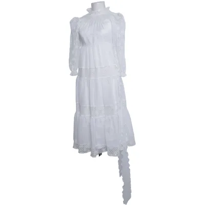 Klänning (Vit) från Modell Polyester