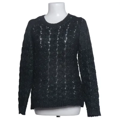 Strickpullover (Grau, Blau, Gelb) von Roberto Collina Polyester, Wolle