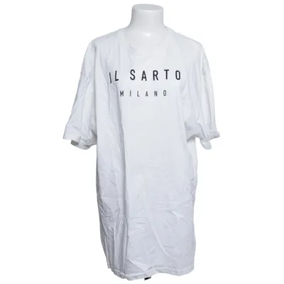 T-shirt (Wit) van Il Sarto Katoen