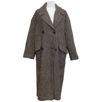 Manteau (Noir, Blanc) de Le Temps des Cerises Polyester, Viscose