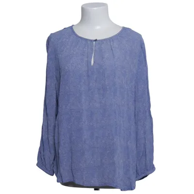 Blus (Blå, Vit) från He Loves Me He Loves Me Not Viskos