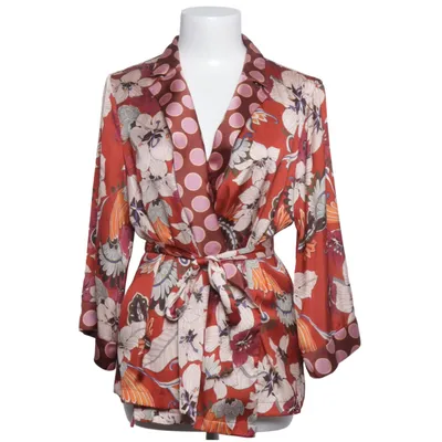 Slå-om bluse (Brun, Flerfarvet) fra Zara Woman Polyester