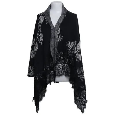Cardigan (Black, White) from Frime Acrylic, Polyamide, Wool