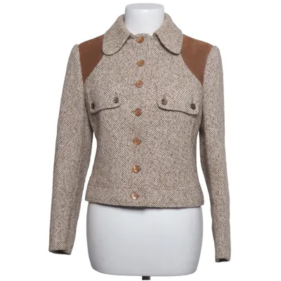 Jacket (Beige, Brown) from Kemper Wool