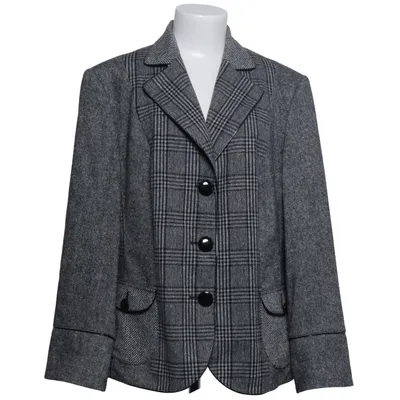 Blazer (Grå, Sort) fra Gerry Weber Polyester, Uld