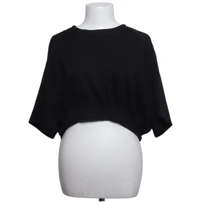 Crop Top (Schwarz) von Antonello Serio Elasthan, Polyester, Viskose