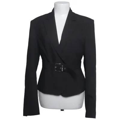 Blazer (Zwart) van Marina Hoermanseder Elastaan, Gerecycled polyester, Viscose