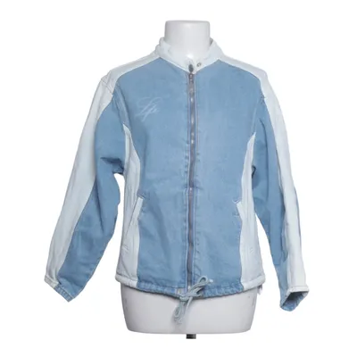 Denim jacket (Blue, White) from Liquor N Poker Cotton, Polyester, Viscose, Wool
