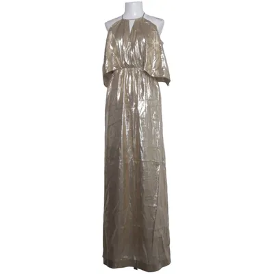 Abendkleid (Gold) von Rachel Zoe Metallfaser, Polyester, Seide