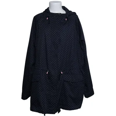 Raincoat (Blue, White) from Ulla Popken