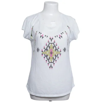 T-shirt (White, Multicolored) from Lexxury
