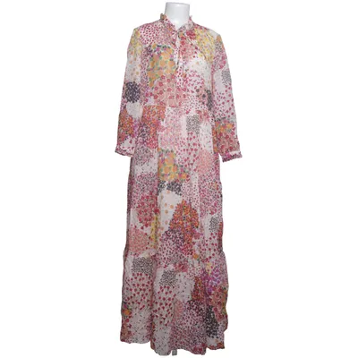 Robe longue (Blanc, Multicolore) de 0039 Italy Coton