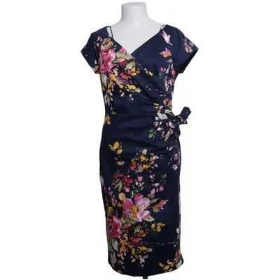 Wickelkleid (Blau, Mehrfarbig) von The Pretty Dress Company Baumwolle, Elasthan, Polyester