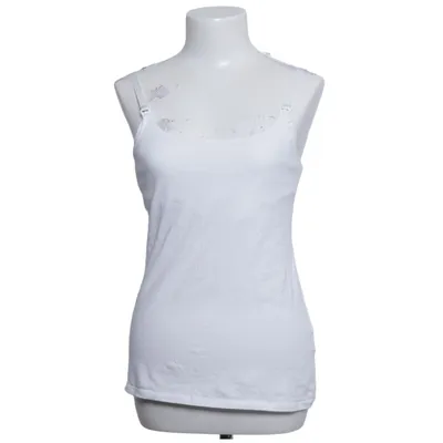 Débardeur d'allaitement (Blanc) de H&M Coton, Élasthane