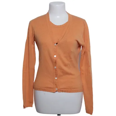 Cardigan (Oranje) van Allude Kasjmier, Zijde