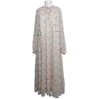 Maxi dress (White, Multicolored) from Rainbow Polyester