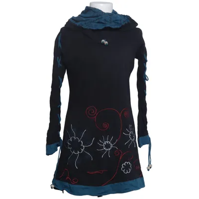Dress (Black, Blue, Multicolored) from Vishes Cotton