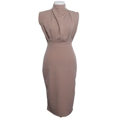 Kjole (Beige) fra Trendyol Elastan, Polyester