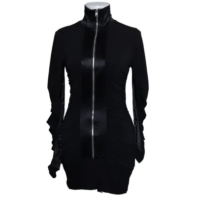 Klänning (Svart) från Axara Elastan, Polyester