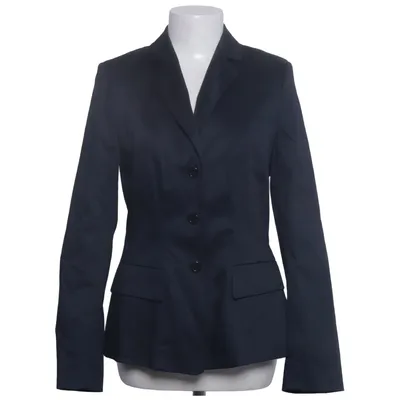 Blazer (Blauw) van Rena Marx Katoen, Elastaan, Polyester