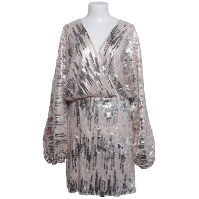 Cocktailklänning (Beige, Silverfärgad) från Amaya Amsterdam Polyester