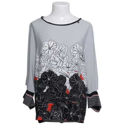 Blouse (Gray, Black, Red) from Rinascimento Elastane, Polyester