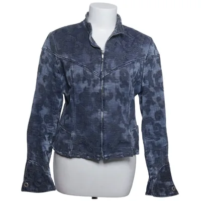 Veste (Bleu) de Jacqueline Riu Coton, Polyester