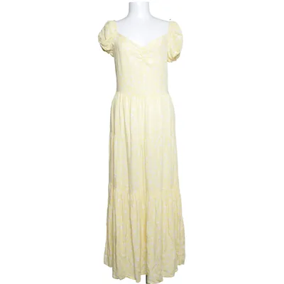 Robe longue (Jaune, Blanc) de Manguun