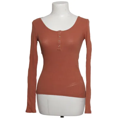 Henley shirt (Brown) from Pieces