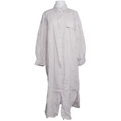 Skjortklänning (Beige, Vit) från Luzabelle Bomull