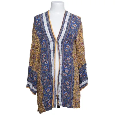 Kimono (Yellow, Blue, Multicolored) from Zanzea Collection Viscose