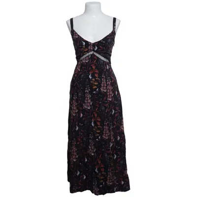 Maxi dress (Black, Multicolored) from Disturbia Viscose