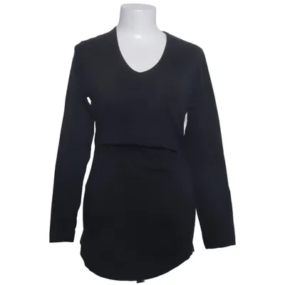 Zwangerschapsblouse (Zwart) van Boob Nursing Wear Elastaan, Organisch katoen