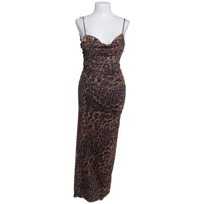 Cocktailkjole (Brun, Sort) fra Zara Polyester
